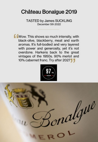 CHÂTEAU BONALGUE 2019 #22/100