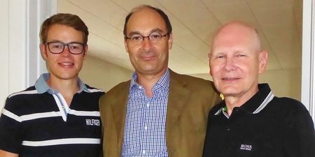 Lars Lau, Michel Moulène og Ole Lau Lars Lau, Michel Moulène og Ole Lau