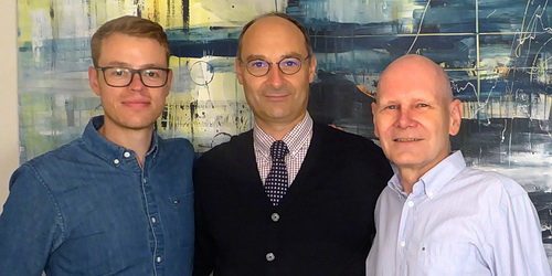 Lars Lau, Michel Moulène og Ole Lau Lars Lau, Michel Moulène og Ole Lau