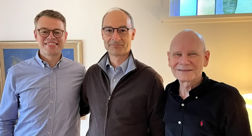 Lars Lau, Michel Moulène og Ole Lau Lars Lau, Michel Moulène og Ole Lau