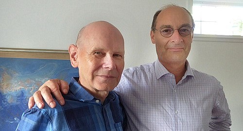 Ole Lau og Michel Moulène Ole Lau og Michel Moulène