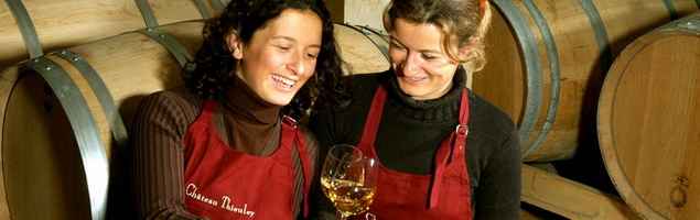Sylvie og Marie Courselle · Château Thieuley · La Sauve-Majeure Sylvie og Marie Courselle · Château Thieuley · La Sauve-Majeure