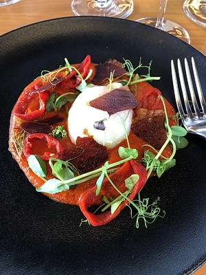 Frokost på La Terrasse Rouge